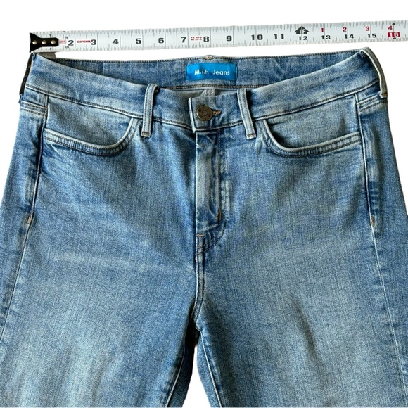 M.I.H  LIMITED EDITION HIGH RISE CROPPED BELL LOU JEANS 29 - Picture 4 of 12